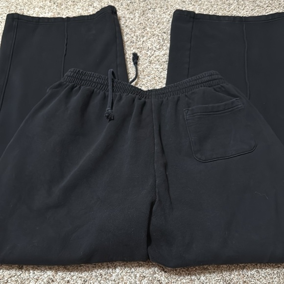 Pink By Victoria Secret Black Wide Leg Jogger - Picture 5 of 5